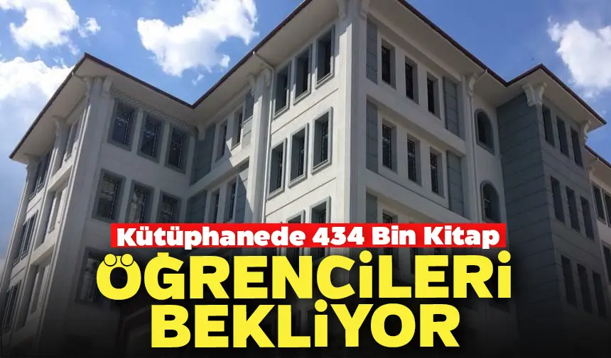 Okul Kütüphanelerinde 434 Bin Kitap Öğrencileri Bekliyor