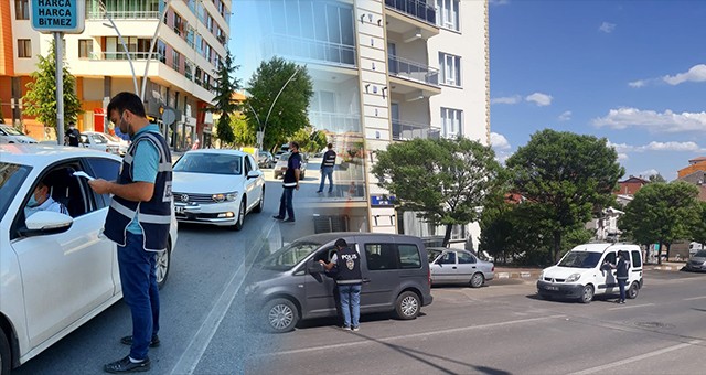 UŞAK'TA 13 FARKLI NOKTADA DENETLEMELER SÜRÜYOR