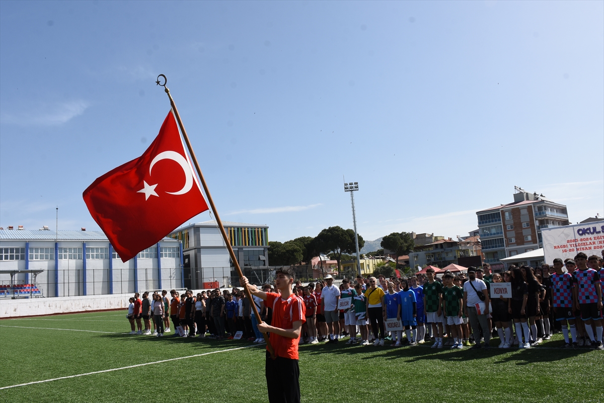 Okul Sporları Ragbi Yıldızlar Grup Yarışması, Germencik'te başladı
