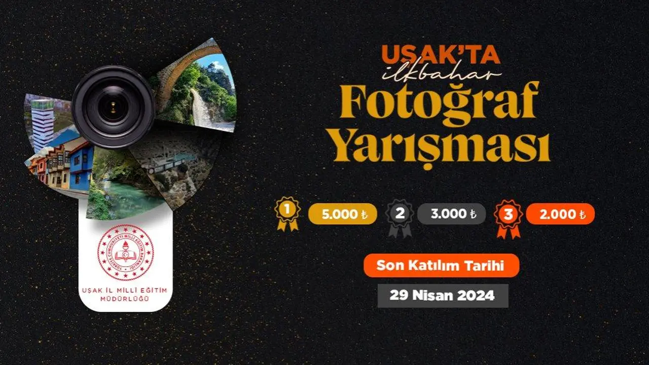 "Uşak'ta İlkbahar Fotoğraf Yarışması" Başvuruları Devam Ediyor