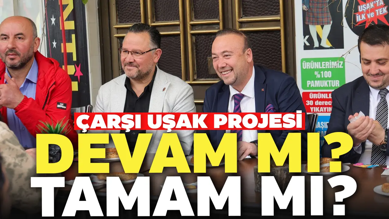 Uşak Belediye Başkanı Yalım Ayakkabıcılar Çarşısı Esnafı İle Bir Araya Geldi