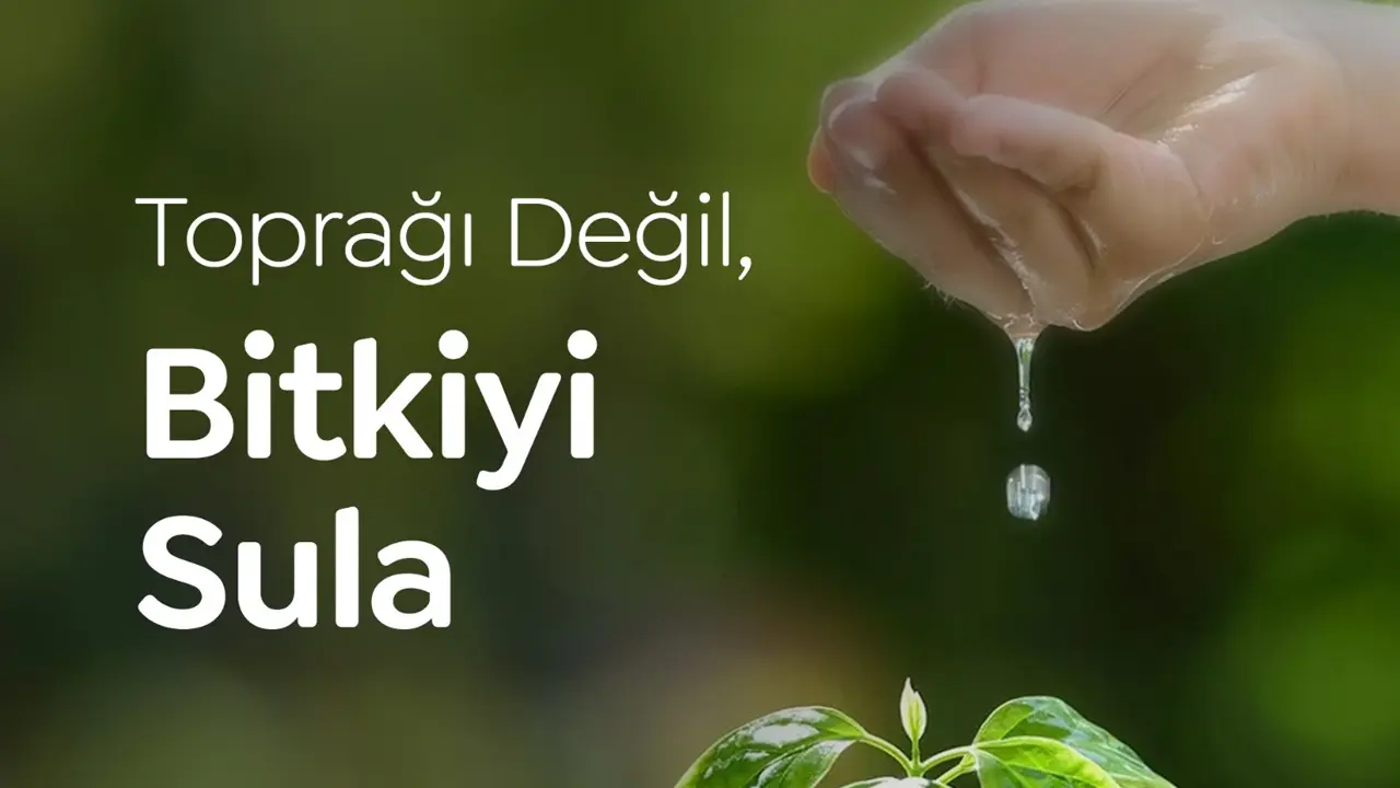 Uşak’ta Tarımdan “Toprağı Değil Bitkiyi Sula “ Projesi Kapsamında Bilgilendirmeler Devan Ediyor