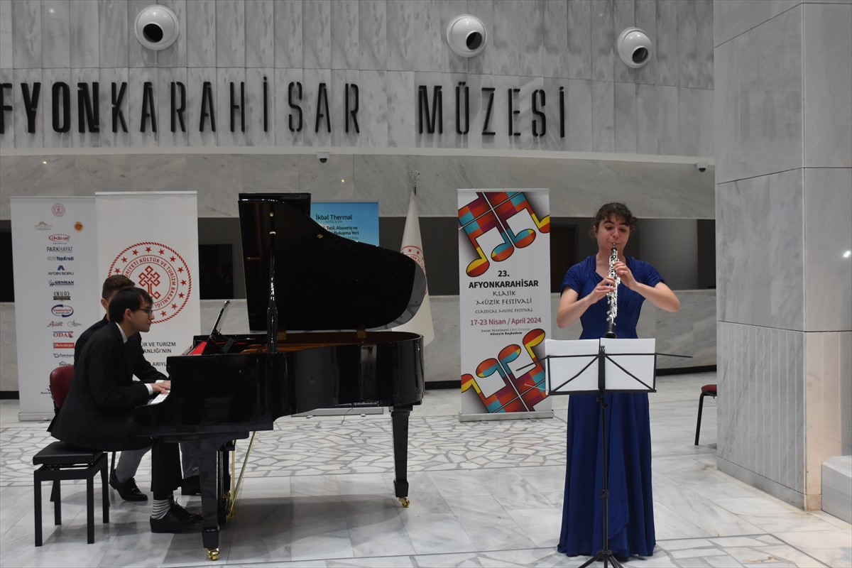 23. Afyonkarahisar Klasik Müzik Festivali, konserlerle devam etti