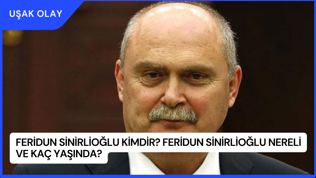 Feridun Sinirlioğlu Kimdir? Feridun Sinirlioğlu Nereli ve Kaç Yaşında?