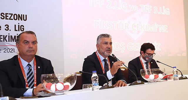 TFF 2. VE 3. LİG’DE FİKSTÜRLER BELLİ OLDU