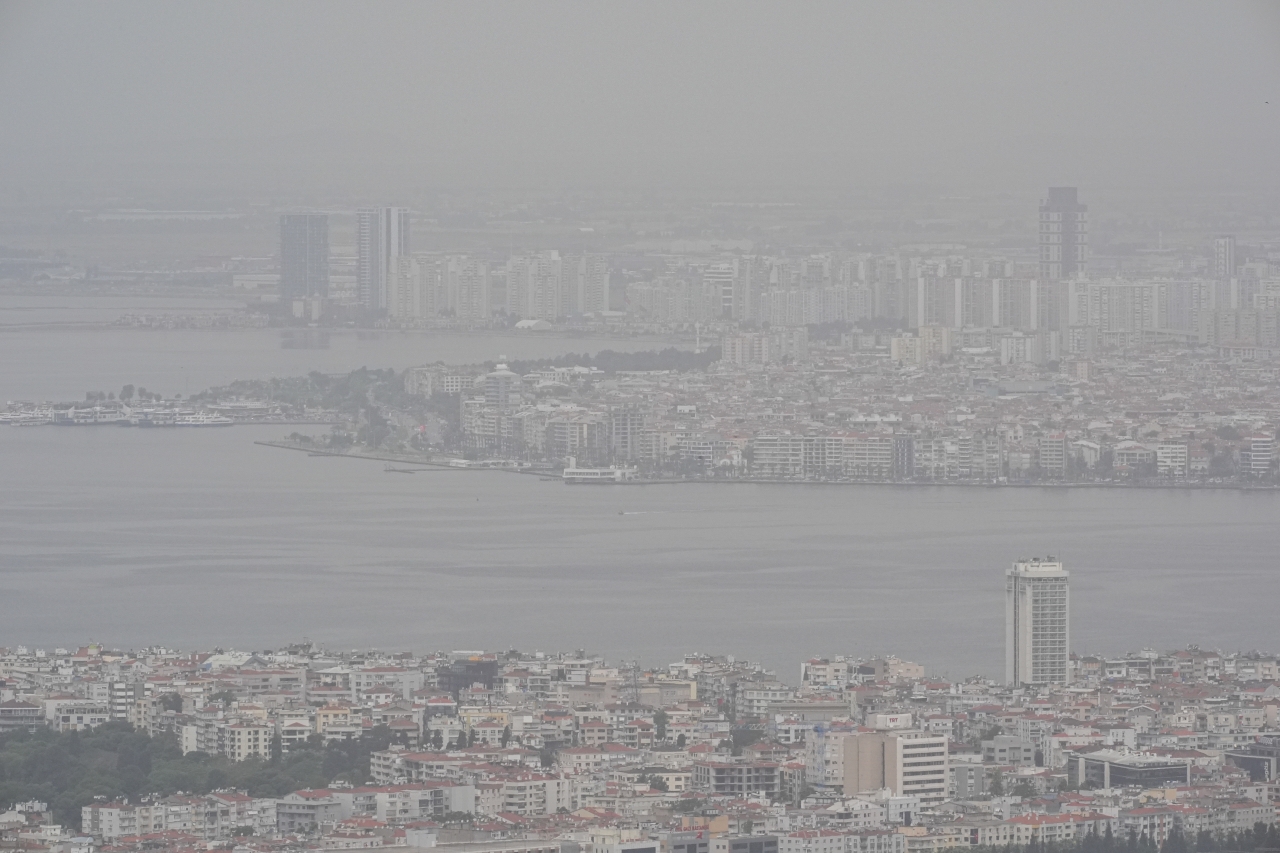 Çöl tozu Türkiye'nin hava kalitesini bozdu