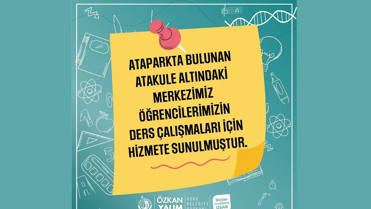 Uşak AtaKule Öğrencilerin Oldu