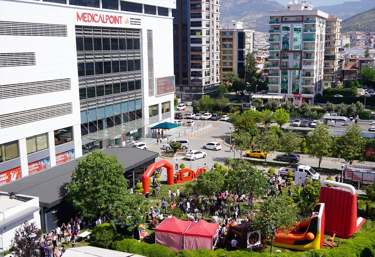 Medical Point Hastanesi, çocuklar için şenlik düzenledi