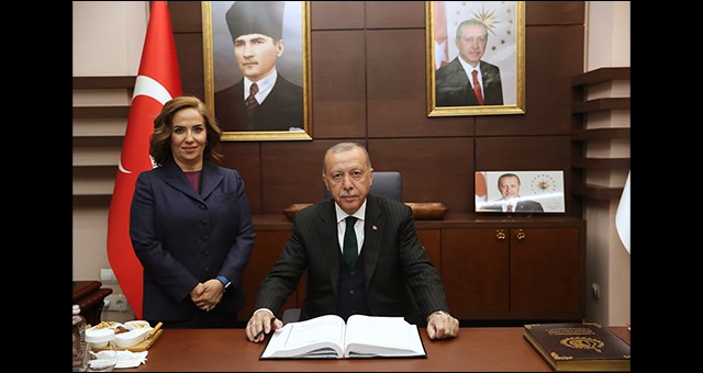 CUMHURBAŞKANIMIZ SAYIN RECEP TAYYİP ERDOĞAN, UŞAK'IN KURTULUŞ YIL DÖNÜMÜNÜ KUTLADI