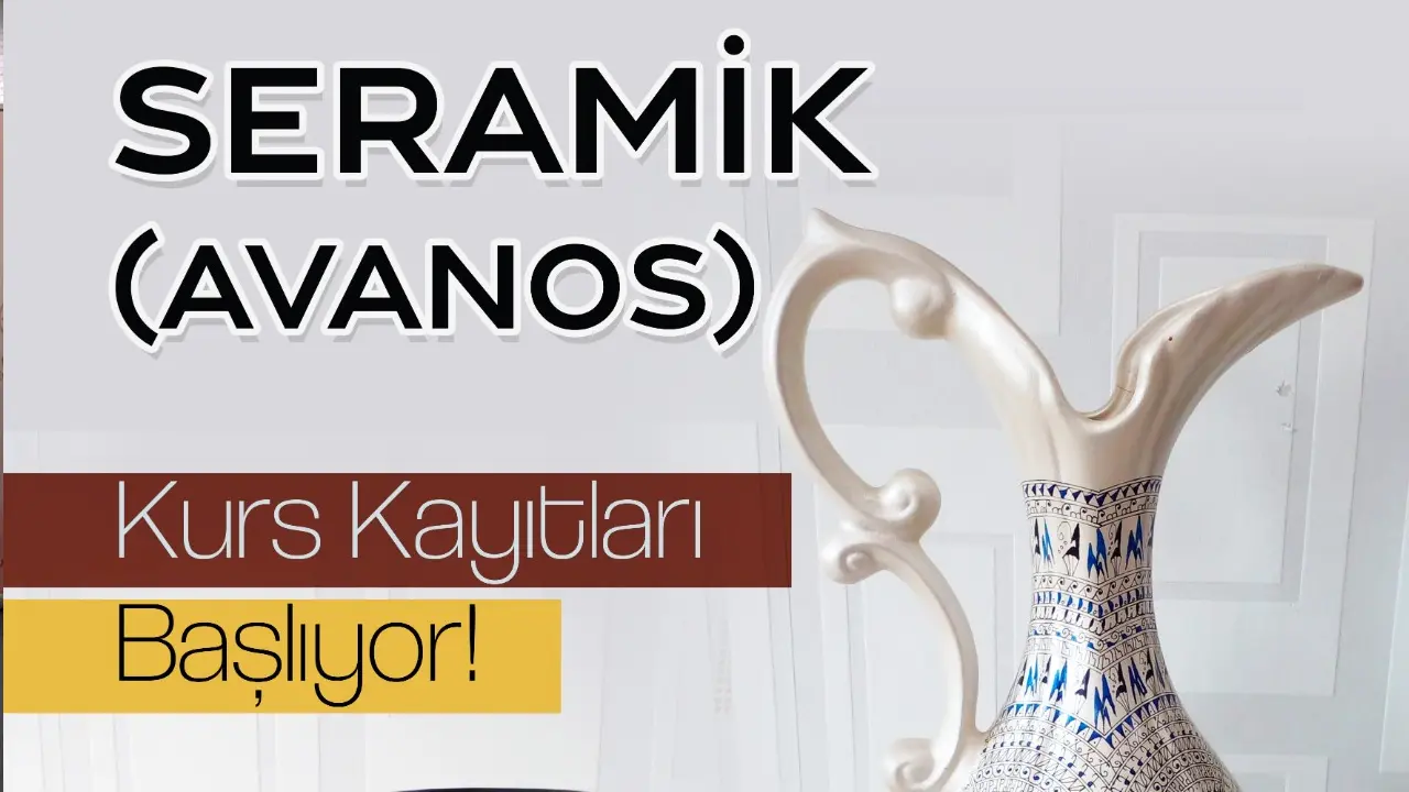 Uşak’ta Seramik Kursuna Katılacaklara Duyuru