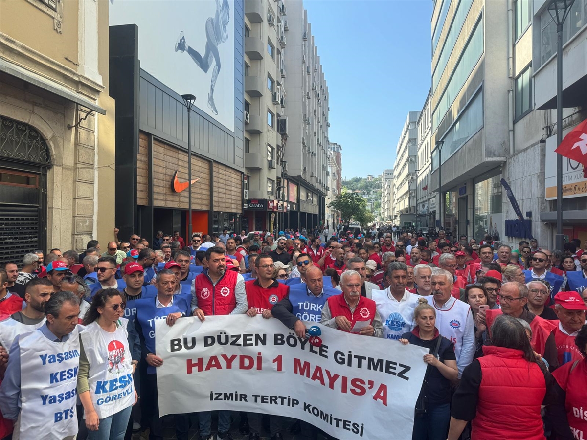 İzmir'de 1 Mayıs Emek ve Dayanışma Günü Gündoğdu Meydanı'nda kutlanacak