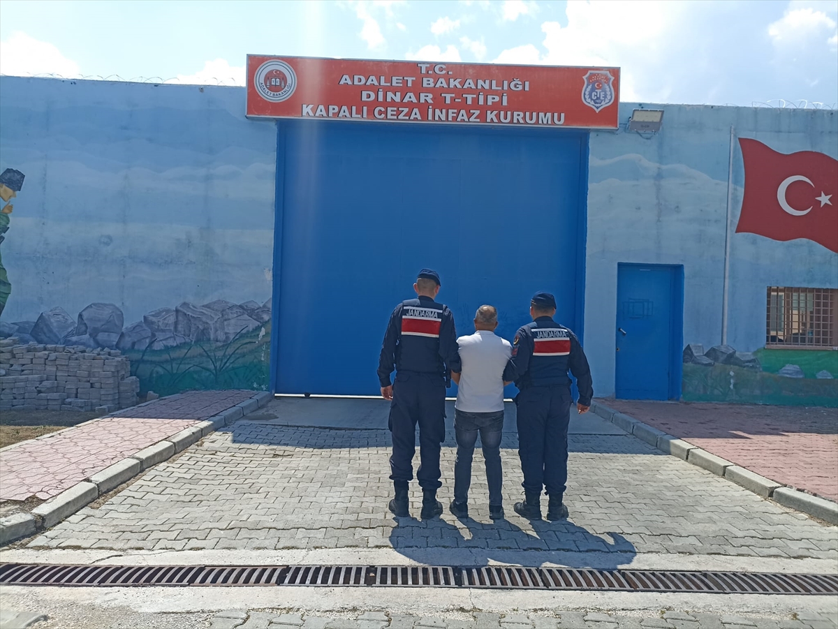 Dinar'da firari hükümlü yakalandı
