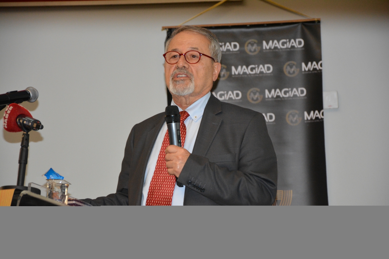 Prof. Dr. Naci Görür, "Manisa Depreme Hazır mı?" panelinde konuştu