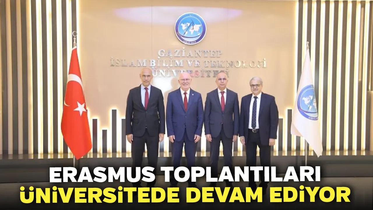 Erasmus Toplantıları Üniversitede Devam Ediyor