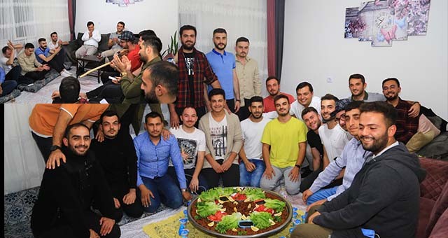 BAŞKAN ÇAKIN GENÇLERİN DAVETİNİ GERİ ÇEVİRMEDİ