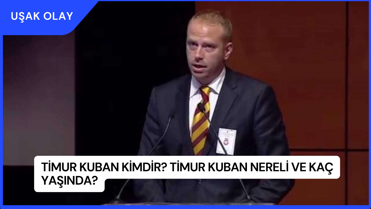 Timur Kuban Kimdir? Timur Kuban Nereli ve Kaç Yaşında?