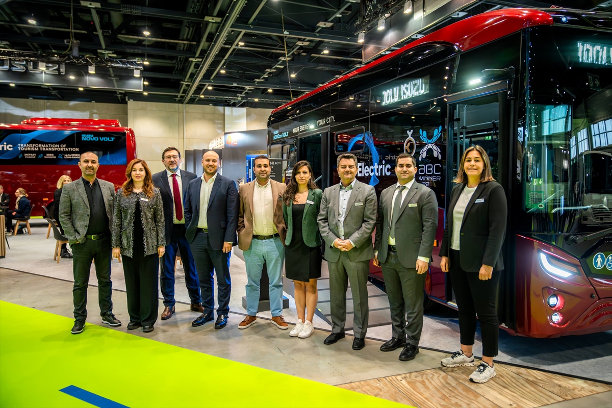 Anadolu Isuzu Berlin'de elektrikli otobüslerini sergiledi