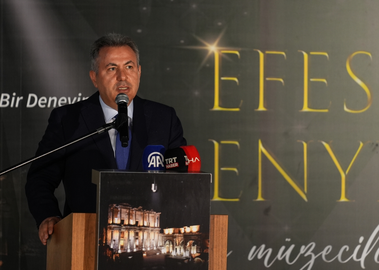 Efes Antik Kenti'nde "gece müzeciliği" tanıtım toplantısı yapıldı