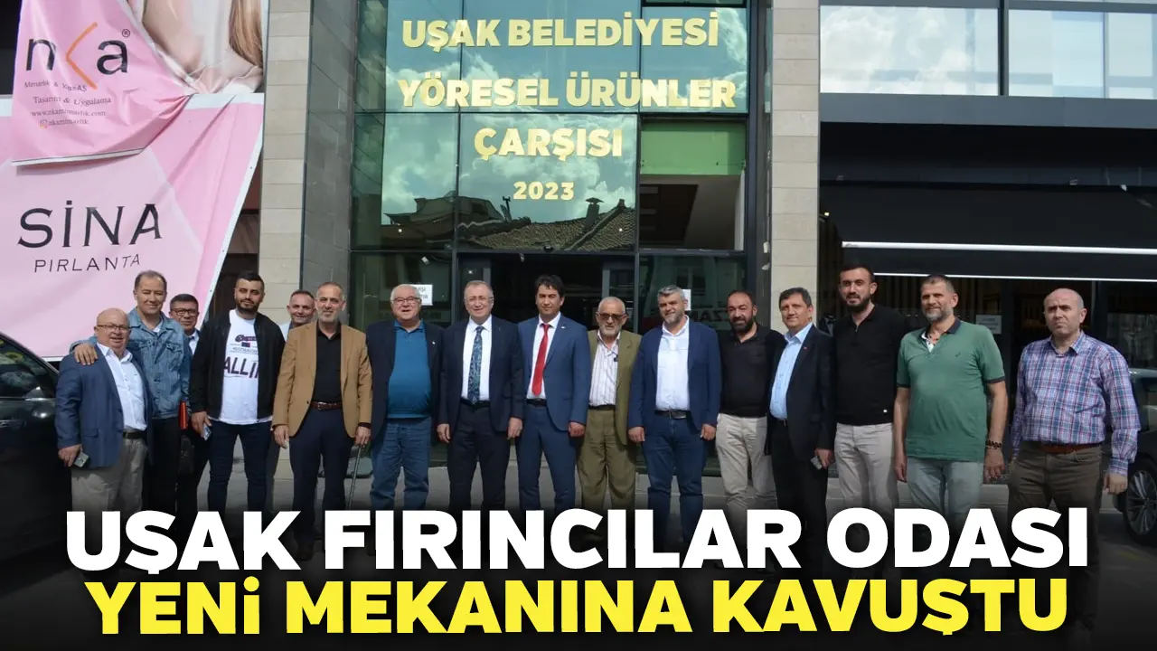 Uşak Fırıncılar Odası Yeni Mekanına Kavuştu