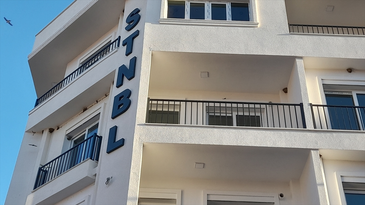 Dalaman'da kırlangıçlar yuvalarını binaların dış cephesine yaptı