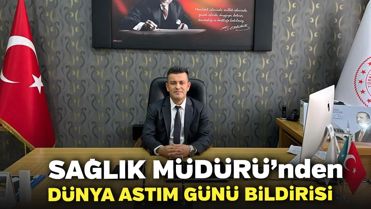 Uşak Sağlık Müdürü’nden Dünya Astım Günü Bildirisi