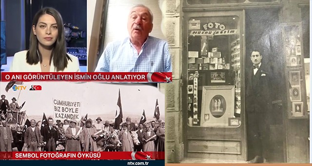 “CUMHURİYETİ BİZ BÖYLE KAZANDIK” FOTOĞRAFININ ÖYKÜSÜ, NTV CANLI YAYININDA ANLATILDI