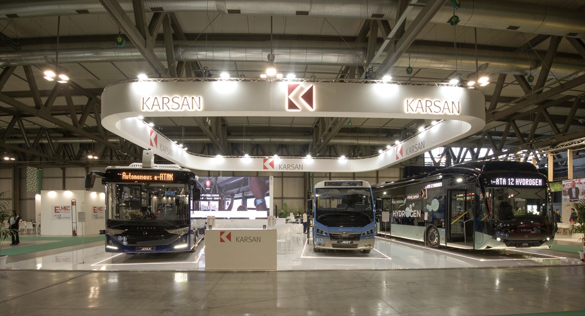 Karsan yeni nesil araçlarını Next Mobility Expo'da sergiledi
