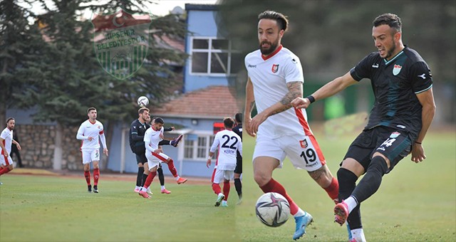 UŞAKSPOR ,KIRŞEHİR DEPLASMANINDA 1 PUANA RAZI OLDU 1-1