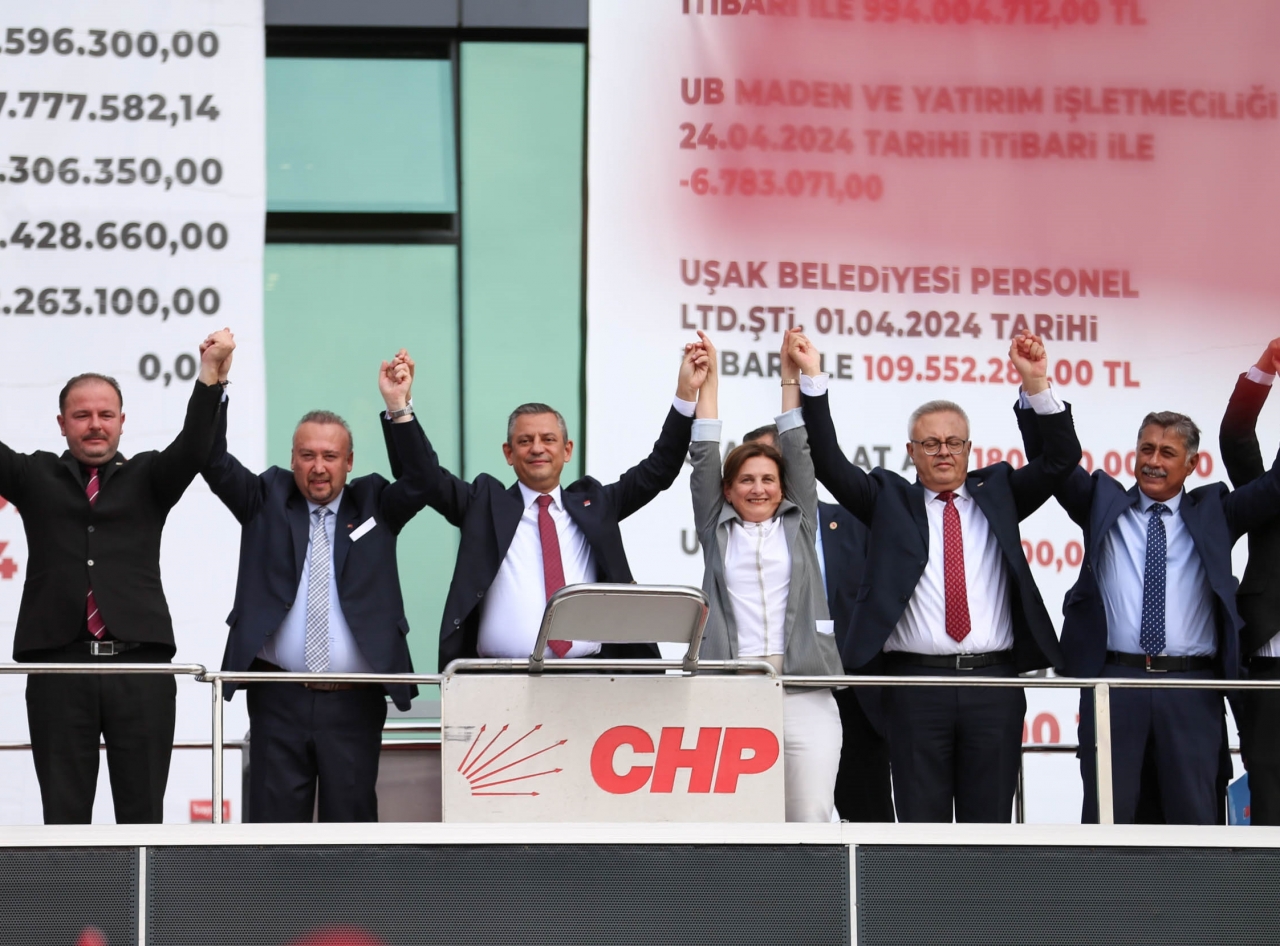 CHP Genel Başkanı Özel, Uşak'ta Konuştu