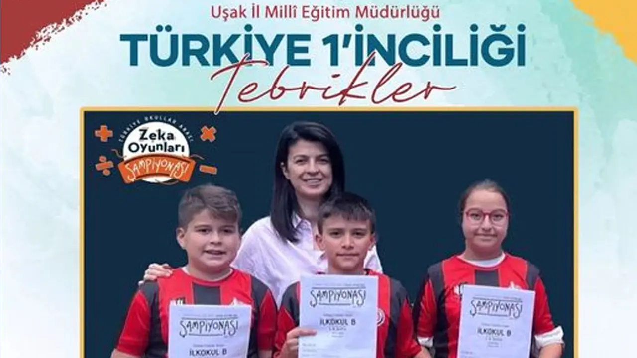 Uşak’ın En Zekileri Onlar Oldu