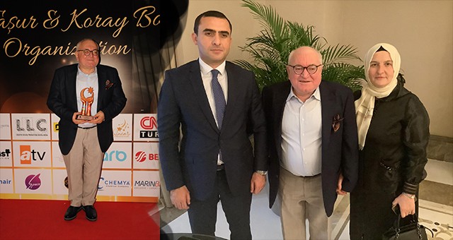 TÜRKİYE’DE HER YIL DÜZENLENEN 4. TÜRKİYE-AZERBAYCAN KARDEŞLİK ÖDÜL’NÜN SAHİBİ DR. ENGİN ERTAN OLDU