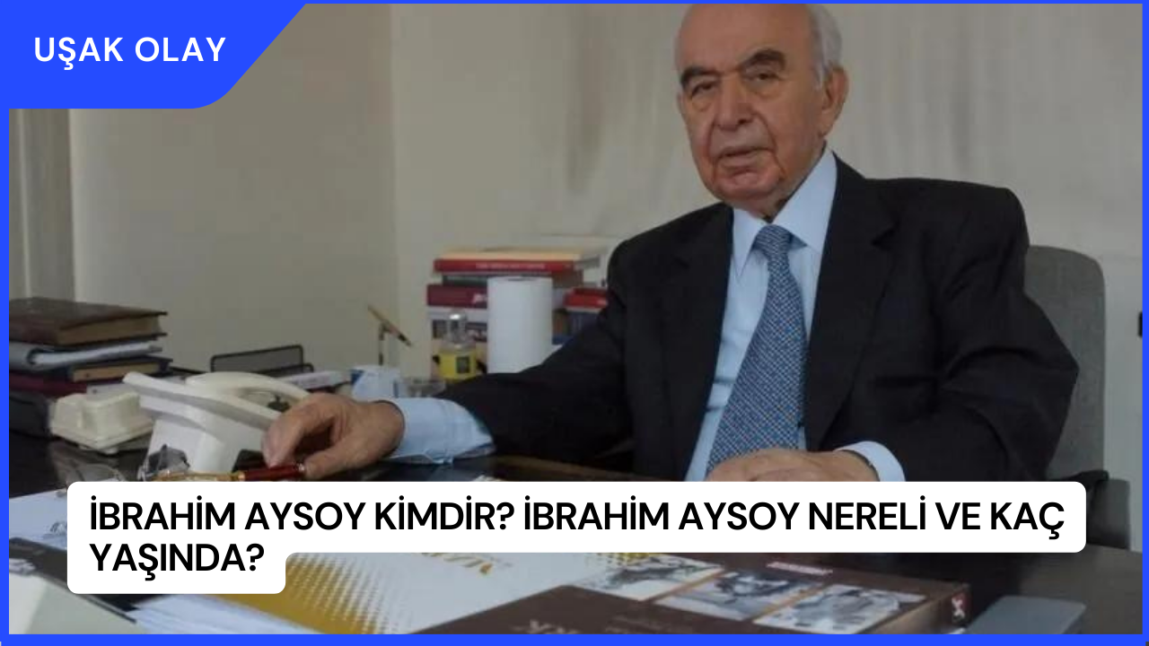 İbrahim Aysoy Kimdir? İbrahim Aysoy Nereli ve Kaç Yaşında?