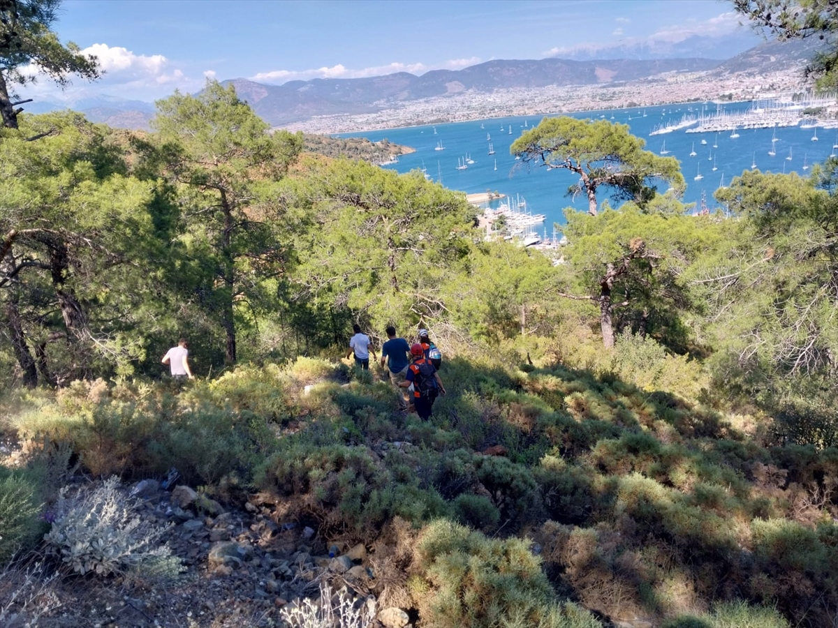 Fethiye'de 10 gündür kayıp kişiyi arama çalışması başlatıldı