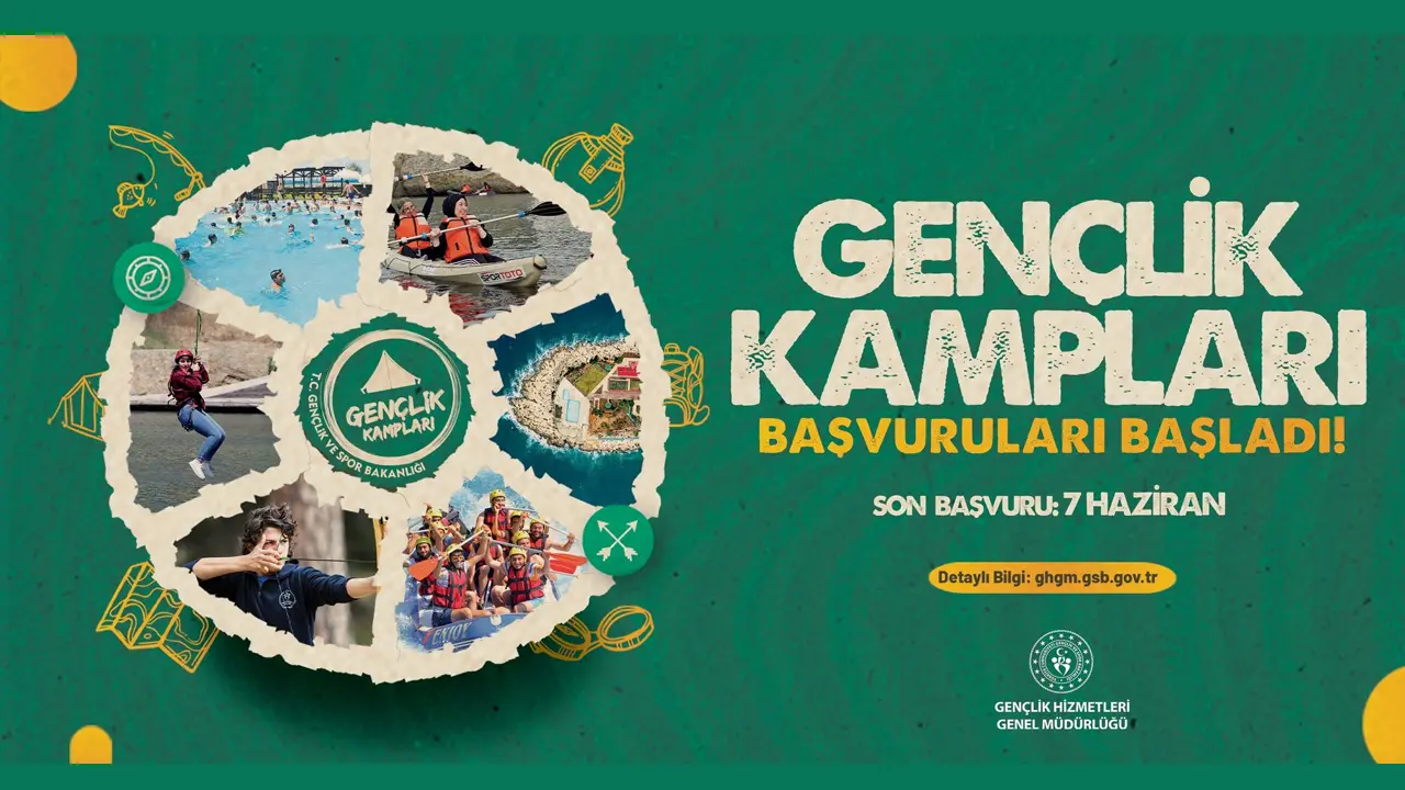 Uşak Gençlik Kampları Başvuruları Başladı