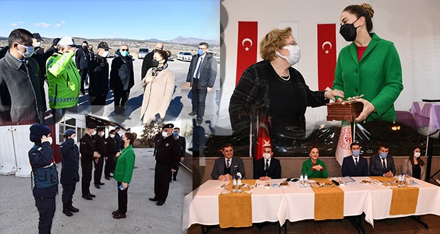 VALİ FUNDA KOCABIYIK YENİ YIL KAPSAMINDA ZİYARETLERDE BULUNDU