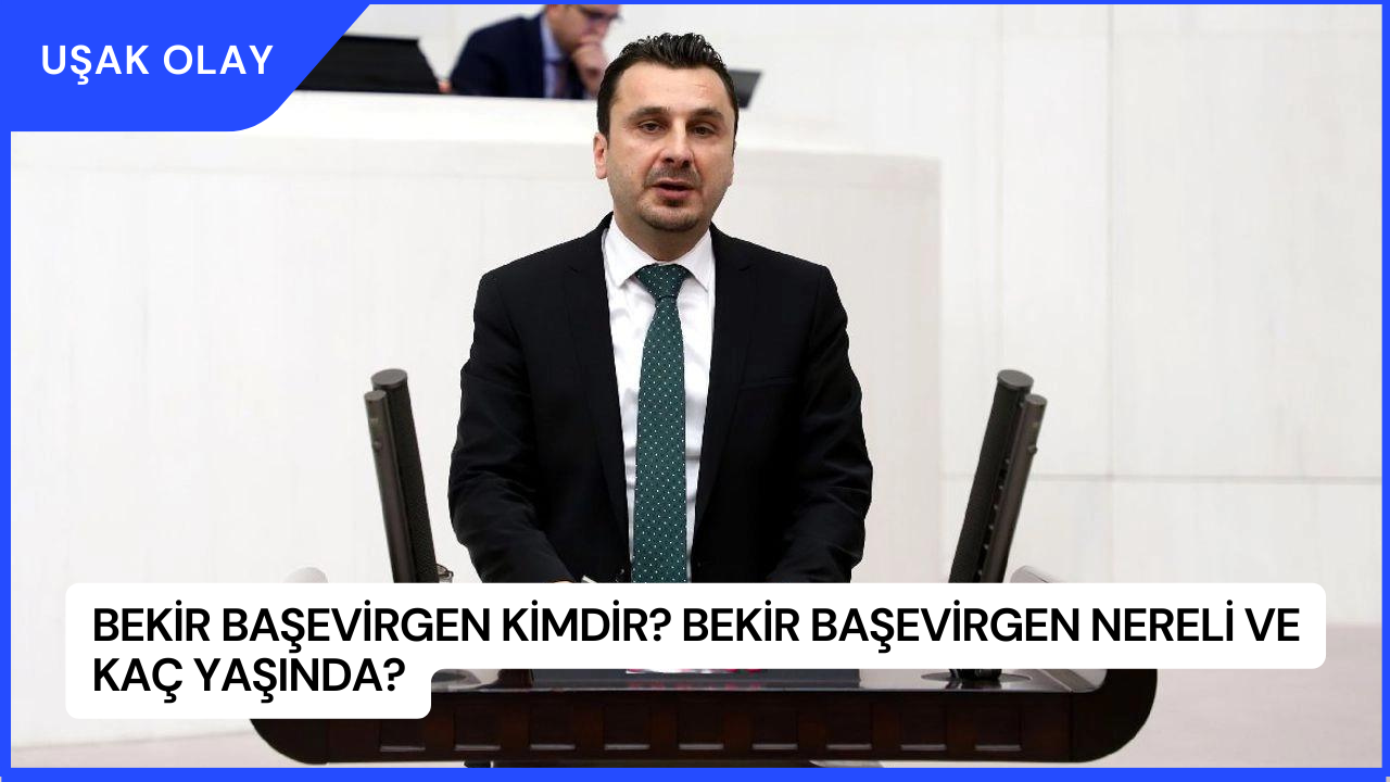 Bekir Başevirgen Kimdir? Bekir Başevirgen Nereli ve Kaç Yaşında?
