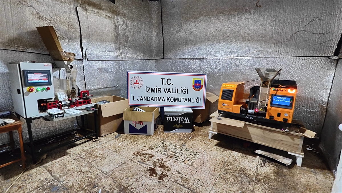 İzmir'de tütün mamulü kaçakçılığı operasyonunda 5 şüpheliye adli işlem