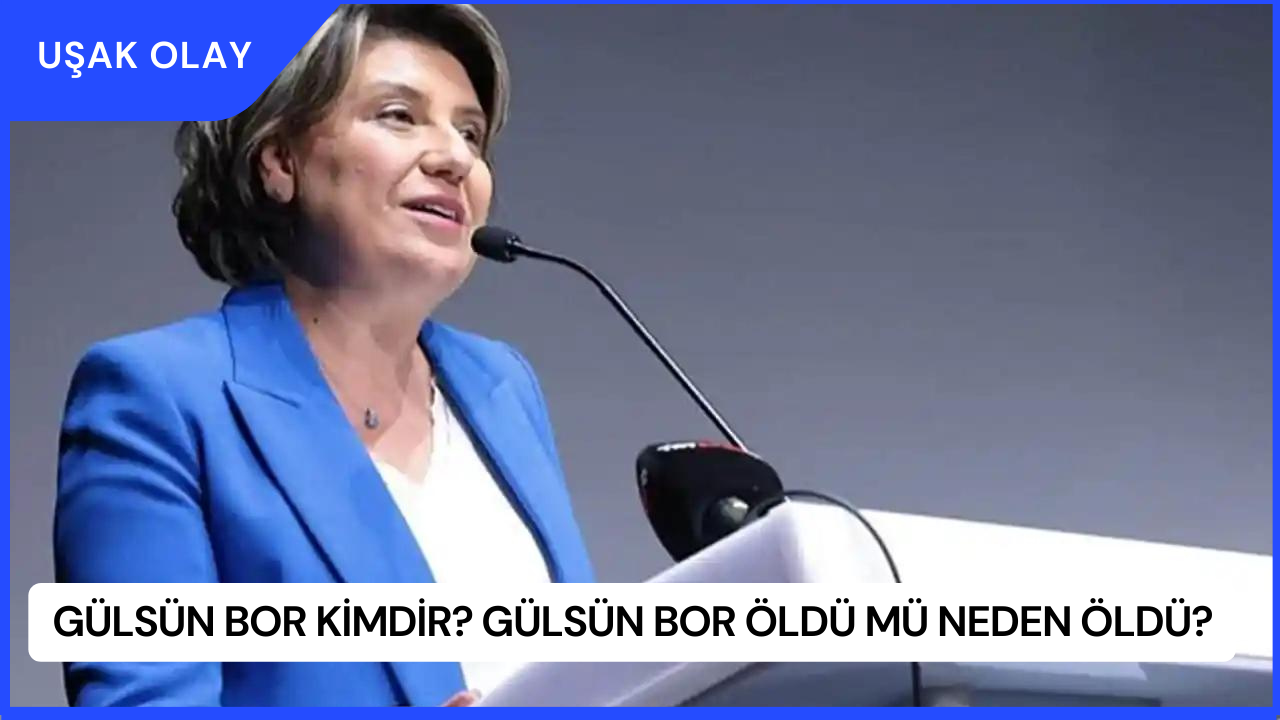 Gülsün Bor Kimdir? Gülsün Bor Öldü Mü Neden Öldü?