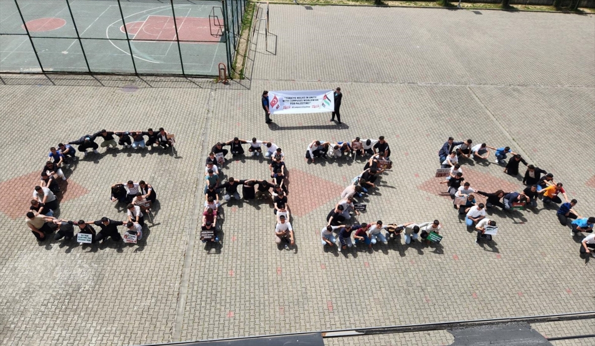 AK Parti Gençlik Kolları Filistin ve Gazze için eylemlerini sürdürüyor