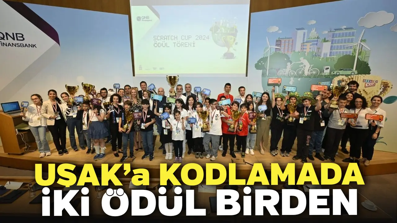 Uşak’a Kodlamada İki Ödül Birden