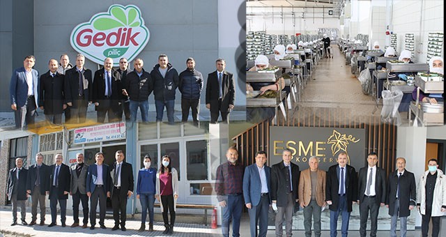 TARIM VE ORMAN İL MÜDÜRÜ EŞME İLÇESİNİ ZİYARET ETTİ