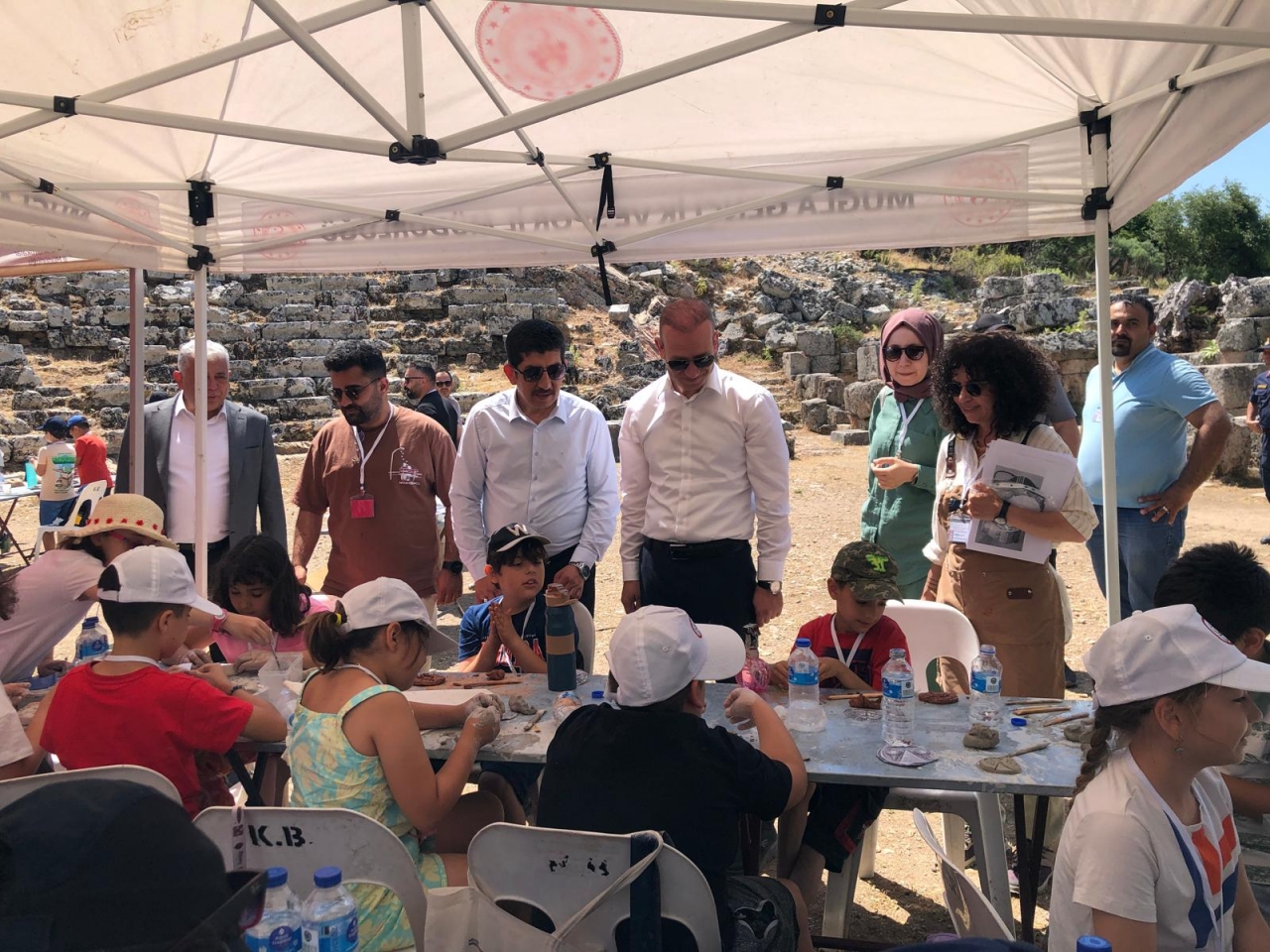 Kaunos Antik Kenti çocuklara tanıtıldı