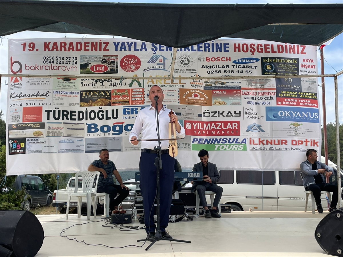 Söke'de "Karadeniz Yayla Şenliği" düzenlendi