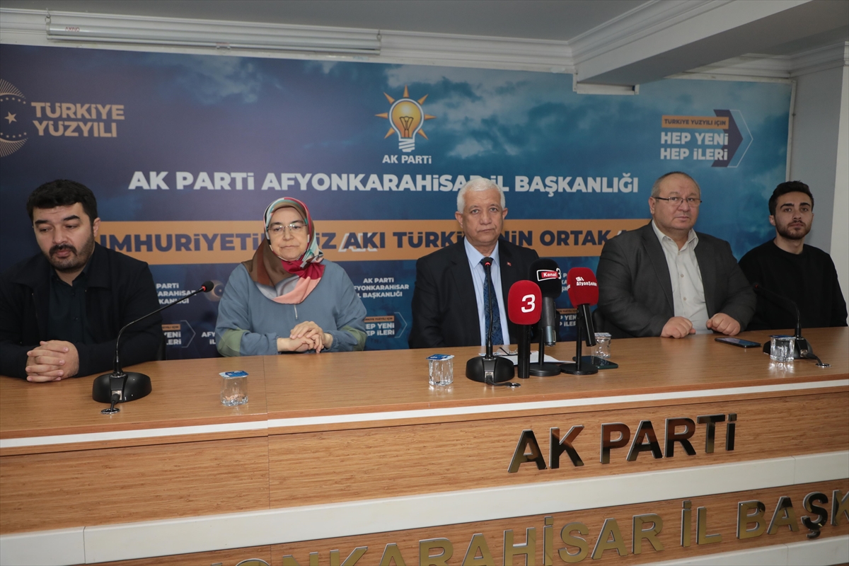 AK Parti Afyonkarahisar İl Başkanı Menteş, 27 Mayıs darbesini kınadı