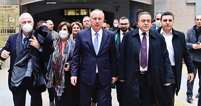Muharrem İnce Uşak'ta Hakim Karşısına Çıktı