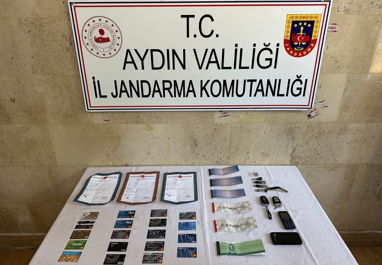 Germencik'te hırsızlık şüphelisi yakalandı