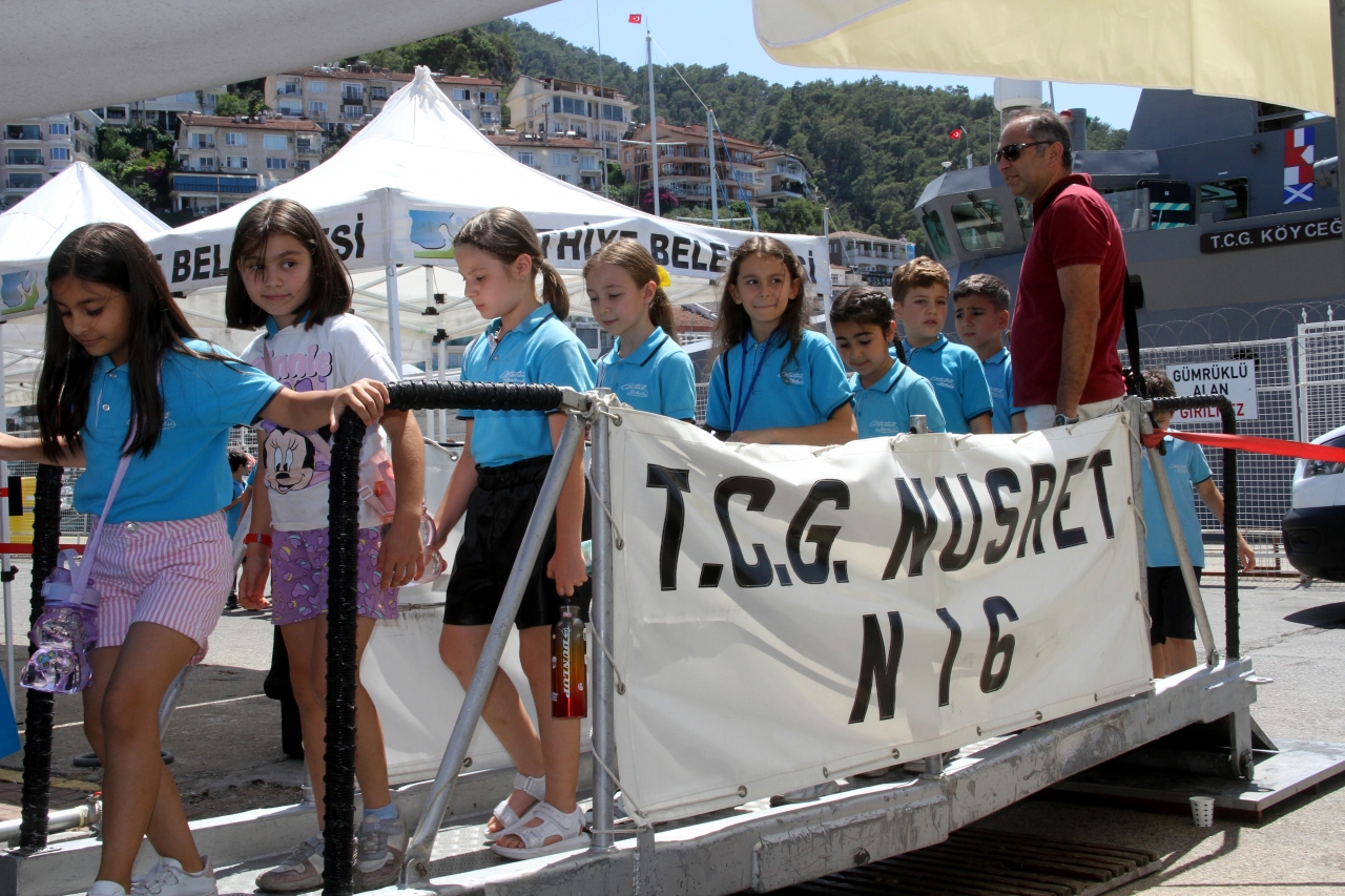 TCG Nusret Müze Gemisi, Fethiye'de ziyarete açıldı