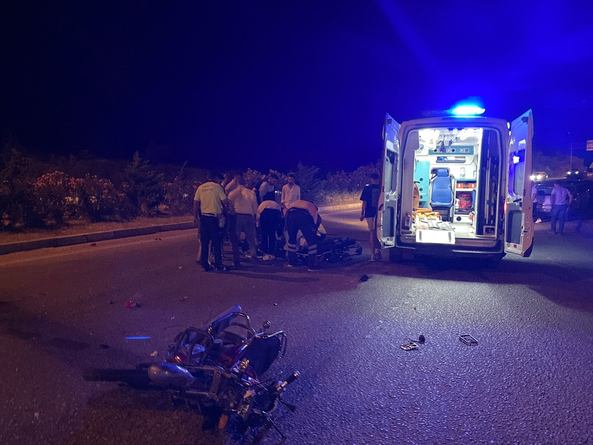 Aydın'da otomobilin çarptığı motosikletin sürücüsü Erdoğan Cambaz öldü
