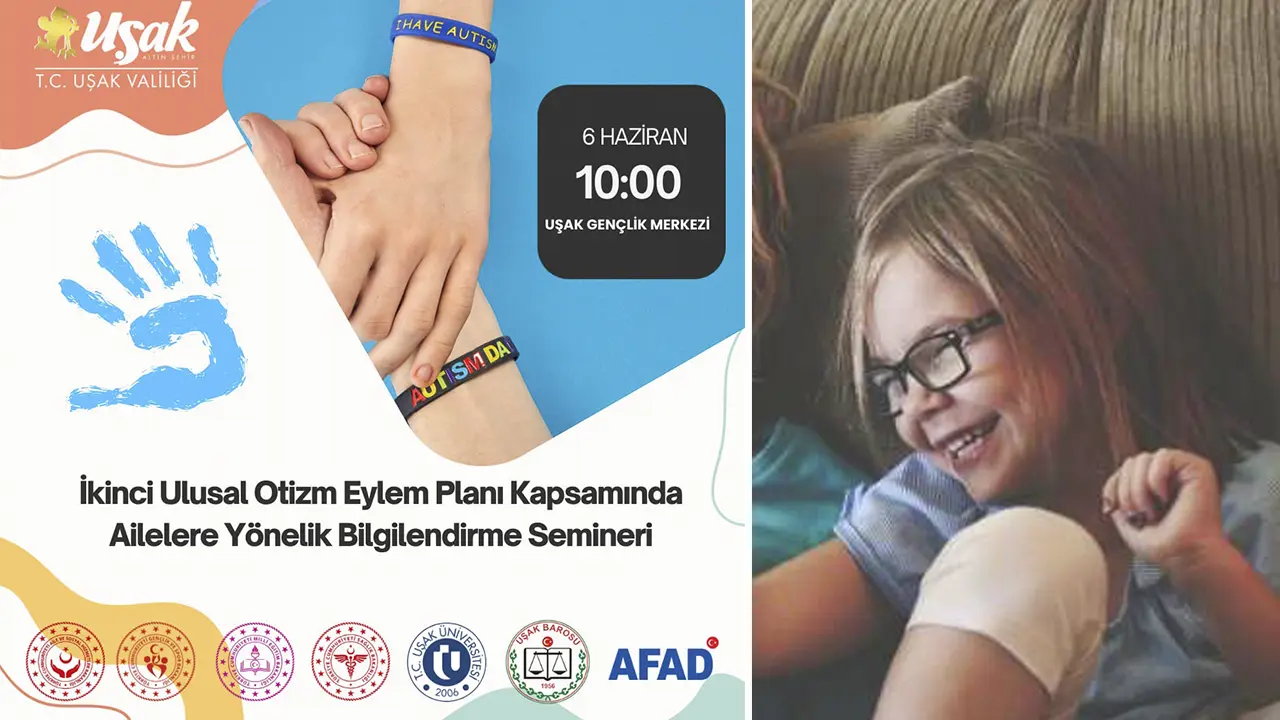 Uşak’ta Otizmli Ailelere Motivasyon Semineri