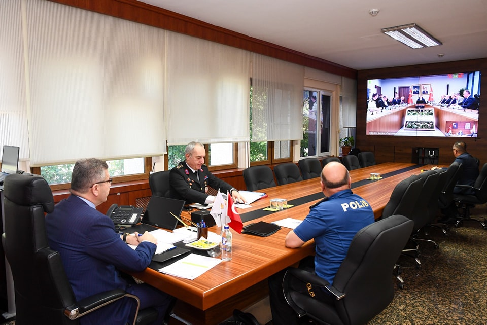 Vali Ergün, İçişleri Bakanıyla Toplantıya Katıldı